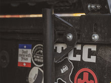 Load image into Gallery viewer, Toyota Truck Bed Rail Flag Pole Mount Powdercoat Black Cali Raised LED