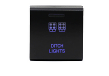 Load image into Gallery viewer, Toyota OEM Square Style Ditch Lights Switch Cali Raised LED