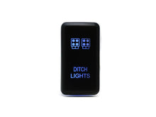 Load image into Gallery viewer, Toyota OEM Style Ditch Lights Switch Blue Cali Raised LED