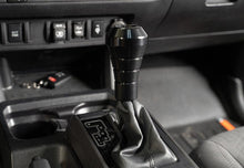 Load image into Gallery viewer, Toyota Shift Knob 07-21 Tundra 05-Present Tacoma 03-Present 4Runner Anodized Aluminum Gloss Black Cali Raised LED