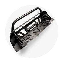 Load image into Gallery viewer, 16-Up Tacoma Stealth Bumper 32 Inch LED Bar Combo Beam Bumper Light Bar-Blue-Small 32 Inch Combo Beam with Relocation Mounts Bumper Light Bar Switch No Winch No D-Ring Cali Raised LED