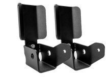 Load image into Gallery viewer, 2005-2022 Toyota Tacoma Rear Shock Skid Plates - Steel Powercoat Black Cali Raised LED