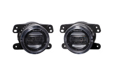 Load image into Gallery viewer, Elite Series Fog Lamps for 2007-2018 Jeep JK Wrangler w/ Plastic Bumper Pair Cool White 6000K Diode Dynamics