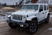 Load image into Gallery viewer, SS50 Hood LED Light Bar Kit for 2018-2021 Jeep JL Wrangler/Gladiator, Amber Driving - TRD☆REPUBLIC