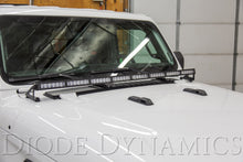 Load image into Gallery viewer, SS50 Hood LED Light Bar Kit for 2018-2021 Jeep JL Wrangler/Gladiator, Amber Flood - TRD☆REPUBLIC