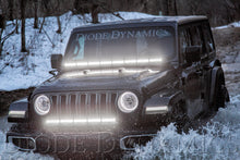 Load image into Gallery viewer, SS50 Hood LED Light Bar Kit for 2018-2021 Jeep JL Wrangler/Gladiator, Amber Combo - TRD☆REPUBLIC