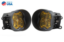 Load image into Gallery viewer, SS3 LED Fog Light Kit for 2016-2021 Toyota Tacoma, Yellow SAE Fog Pro - TRD☆REPUBLIC