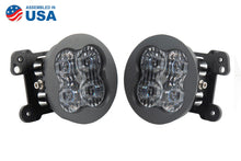 Load image into Gallery viewer, SS3 LED Fog Light Kit for 2018-2021 Jeep JL Wrangler, White SAE/DOT Driving Sport