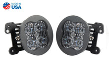 Load image into Gallery viewer, SS3 LED Fog Light Kit for 2007-2018 Jeep JK Wrangler White SAE/DOT Driving Pro Diode Dynamics