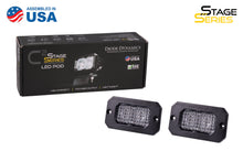 Load image into Gallery viewer, Stage Series 2 Inch LED Pod, Sport White Fog Flush ABL Pair - TRD☆REPUBLIC