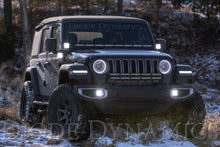 Load image into Gallery viewer, SS3 Cowl LED Bracket Kit for 2018-2021 Jeep JL Wrangler/Gladiator, White Pro