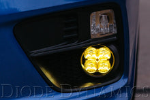 Load image into Gallery viewer, SS3 LED Fog Light Kit for 2013-2017 Subaru BRZ Yellow SAE Fog Sport w/ Backlight Diode Dynamics