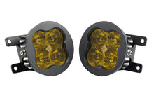 Load image into Gallery viewer, SS3 LED Fog Light Kit for 2013-2017 Subaru BRZ Yellow SAE Fog Sport w/ Backlight Diode Dynamics
