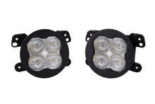 Load image into Gallery viewer, SS3 LED Fog Light Kit for 2018-2021 Jeep JL Wrangler White SAE Fog Max w/ Backlight Type M Bracket Kit Diode Dynamics