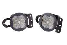 Load image into Gallery viewer, SS3 LED Fog Light Kit for 2018-2021 Jeep JL Wrangler White SAE Fog Max w/ Backlight Type MS Bracket Kit Diode Dynamics