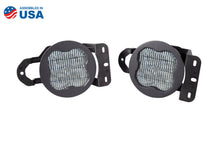 Load image into Gallery viewer, SS3 LED Fog Light Kit for 2020-2021 Jeep Gladiator White SAE Fog Max w/ Backlight Type MS Bracket Kit Diode Dynamics