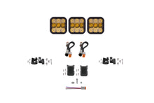 Load image into Gallery viewer, SS5 Pro Universal CrossLink 3-Pod Lightbar Yellow Combo Diode Dynamics - TRD☆REPUBLIC