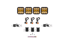 Load image into Gallery viewer, SS5 Pro Universal CrossLink 4-Pod Lightbar Yellow Combo Diode Dynamics - TRD☆REPUBLIC