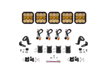Load image into Gallery viewer, SS5 Pro Universal CrossLink 5-Pod Lightbar Yellow Combo Diode Dynamics - TRD☆REPUBLIC