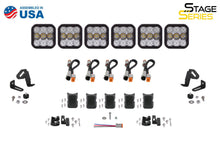 Load image into Gallery viewer, SS5 Pro Universal CrossLink 6-Pod Lightbar White Combo Diode Dynamics - TRD☆REPUBLIC