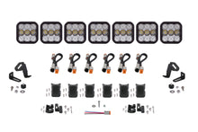 Load image into Gallery viewer, SS5 Pro Universal CrossLink 7-Pod Lightbar White Combo Diode Dynamics - TRD☆REPUBLIC