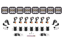 Load image into Gallery viewer, SS5 Pro Universal CrossLink 8-Pod Lightbar White Combo Diode Dynamics - TRD☆REPUBLIC