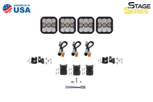 Load image into Gallery viewer, SS5 Pro Universal CrossLink 4-Pod Lightbar Yellow Driving Diode Dynamics - TRD☆REPUBLIC