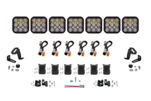 Load image into Gallery viewer, SS5 Pro Universal CrossLink 7-Pod Lightbar White Driving Diode Dynamics - TRD☆REPUBLIC
