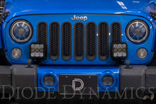 Load image into Gallery viewer, SS5 Bumper LED Pod Light Kit for 2007-2018 Jeep JK Wrangler, Pro Yellow Driving Diode Dynamics