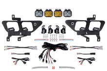 Load image into Gallery viewer, SS3 LED Fog Pocket Kit for 2021-2022 Ford F-150, Yellow Max Diode Dynamics