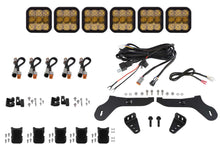Load image into Gallery viewer, SS5 Grille CrossLink Lightbar Kit for 2017-2020 Ford Raptor Sport Yellow Combo Diode Dynamics