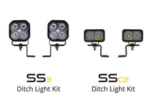 Load image into Gallery viewer, Stage Series Backlit Ditch Light Kit for 2021-2022 Ford F-150, SSC2 Pro White Combo Diode Dynamics