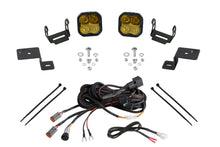 Load image into Gallery viewer, Stage Series Backlit Ditch Light Kit for 2021-2022 Ford F-150, SS3 Pro Yellow Combo Diode Dynamics