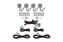 Load image into Gallery viewer, Stage Series Single-Color LED Rock Light White Diffused M8 (4-pack) Diode Dynamics