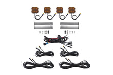 Load image into Gallery viewer, Stage Series Single-Color LED Rock Light Amber M8 (4-pack) Diode Dynamics