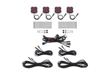 Load image into Gallery viewer, Stage Series Single-Color LED Rock Light Red M8 (4-pack) Diode Dynamics