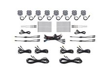 Load image into Gallery viewer, Stage Series Single-Color LED Rock Light White Clear M8 (8-pack) Diode Dynamics