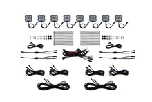 Load image into Gallery viewer, Stage Series Single-Color LED Rock Light White Diffused M8 (8-pack) Diode Dynamics