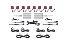 Load image into Gallery viewer, Stage Series Single-Color LED Rock Light Red M8 (8-pack) Diode Dynamics