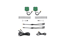 Load image into Gallery viewer, Stage Series Single-Color LED Rock Light Green M8 (2-pack) Diode Dynamics