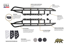 Load image into Gallery viewer, 2005-2022 TOYOTA TACOMA STEP EDITION ROCK SLIDERS