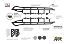 Load image into Gallery viewer, 2005-2022 TOYOTA TACOMA TRAIL EDITION ROCK SLIDERS