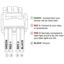 Load image into Gallery viewer, Wiring Diagram - Toyota OEM style bumper light bar switch - Cali Raised LED