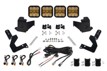 Load image into Gallery viewer, SS5 Grille CrossLink Lightbar Kit for 2022 Toyota Tundra Pro Yellow Combo Diode Dymanics