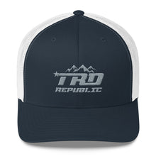 Load image into Gallery viewer, TRD REPUBLIC Gray Trucker Cap - TRD☆REPUBLIC