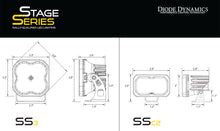 Load image into Gallery viewer, Stage Series 2in LED Ditch Light Kit for 2017-2020 Ford Raptor Pro White Combo Diode Dynamics