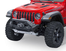 Load image into Gallery viewer, Jeep Stubby Front Bumper Aluminum For 18-22 Wrangler JL 20-22 Gladiator JT 07-18 Wrangler JK RIVAL 4x4
