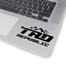 Load image into Gallery viewer, Black TRD Republic Sticker - TRD☆REPUBLIC 
