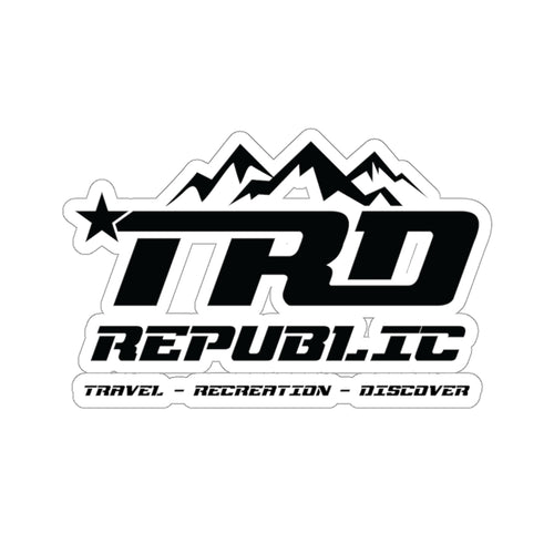 TRD Republic The Meaning Sticker - TRD☆REPUBLIC 