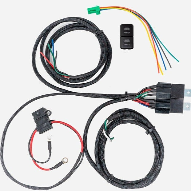 Wiring Harness for Dual Function Light Bar - Tall Cali Raised LED